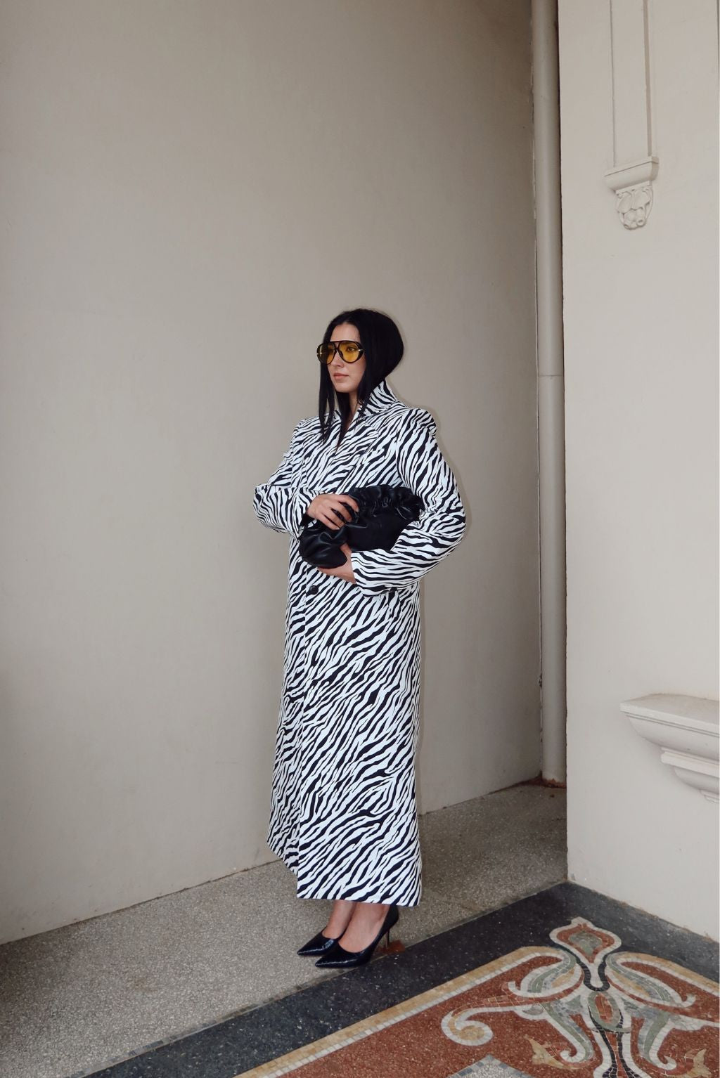 Elara Zebra Coat