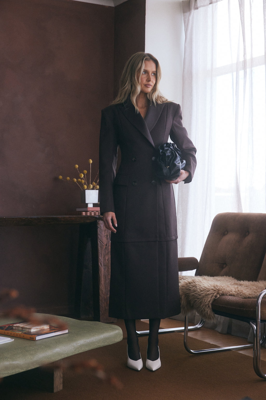 Adrienné Convertible Tuxedo Coat