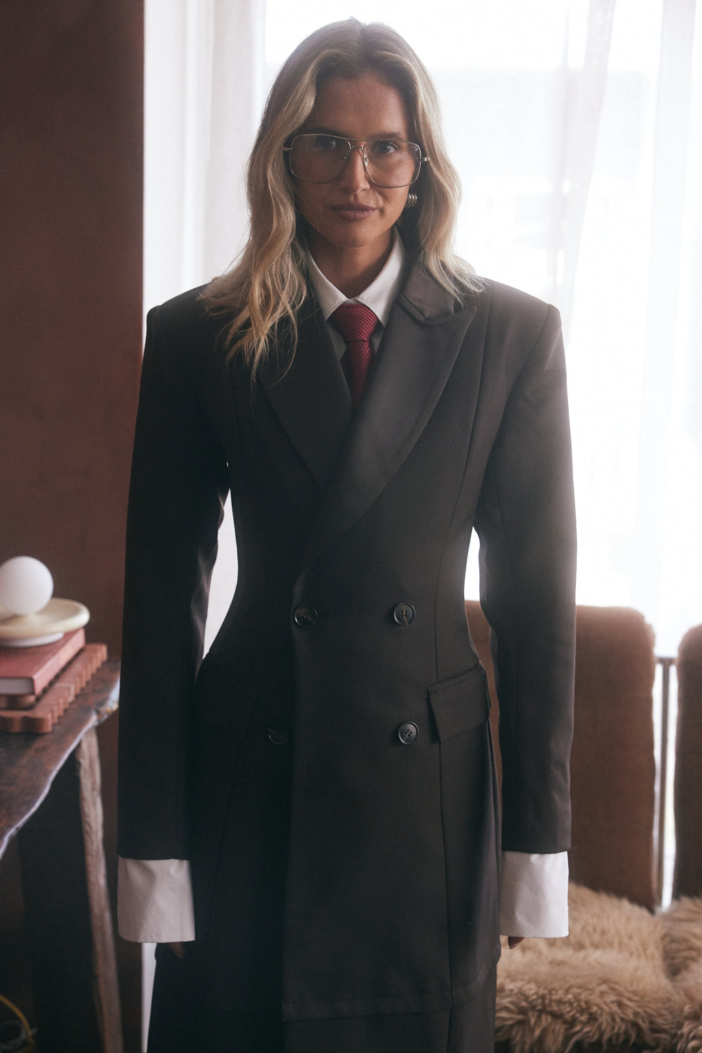 Adrienné Convertible Tuxedo Coat
