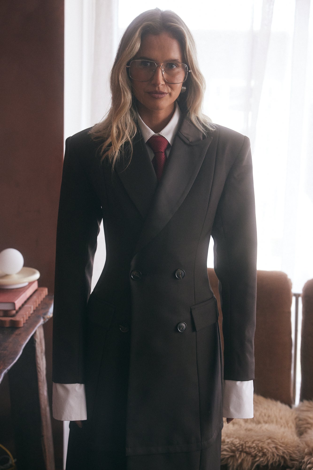 Adrienné Convertible Tuxedo Coat