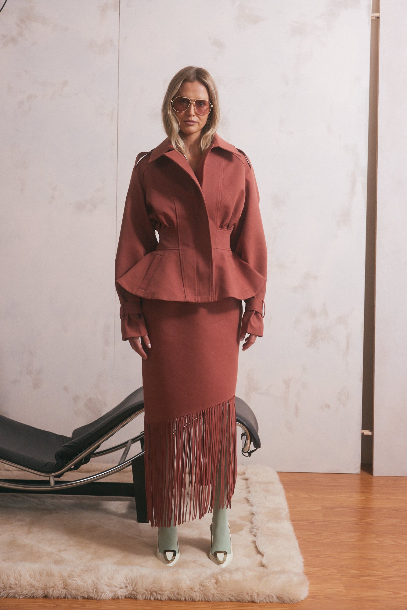 Romée Peplum Jacket