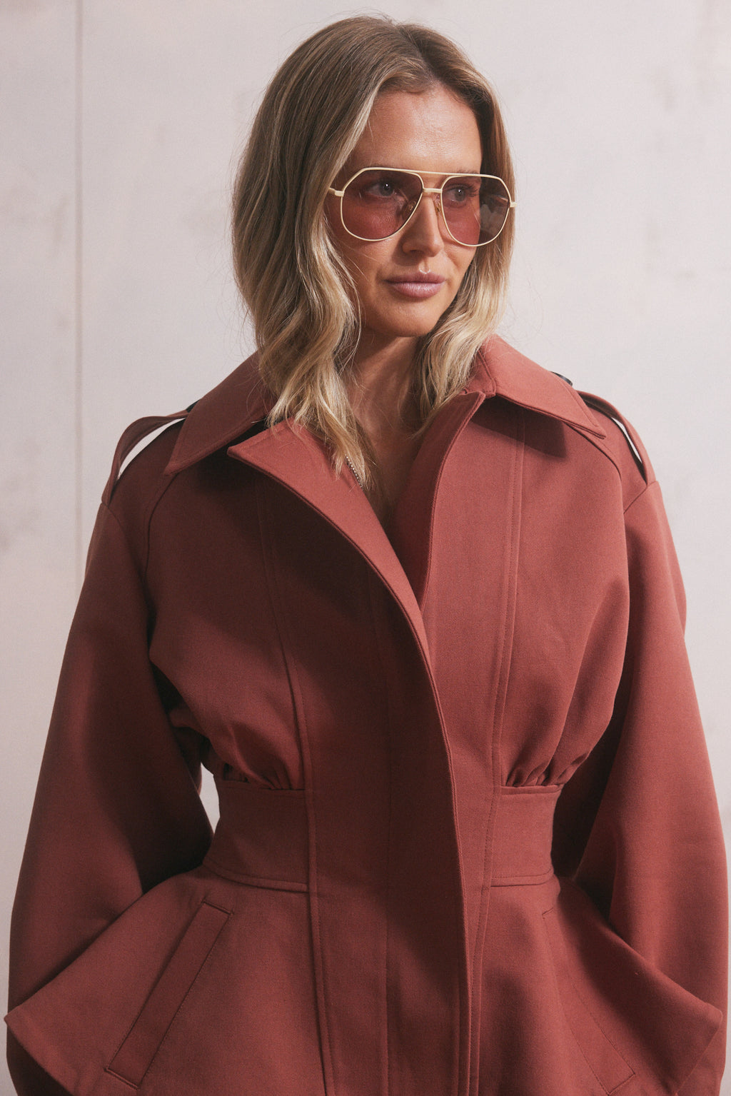 Romée Peplum Jacket