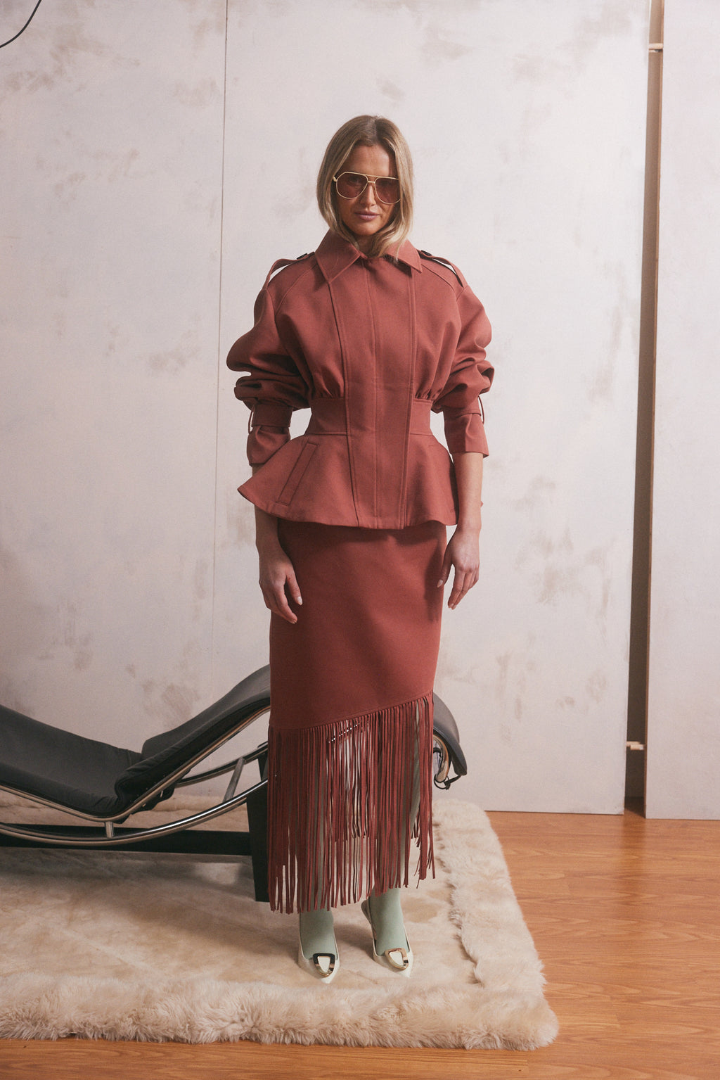 Romée Peplum Jacket