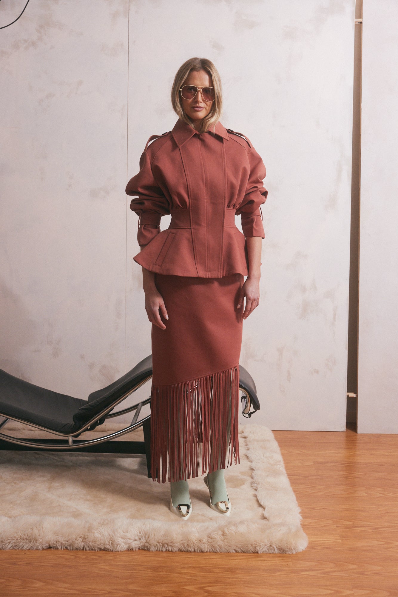 Lucel Fringe Skirt