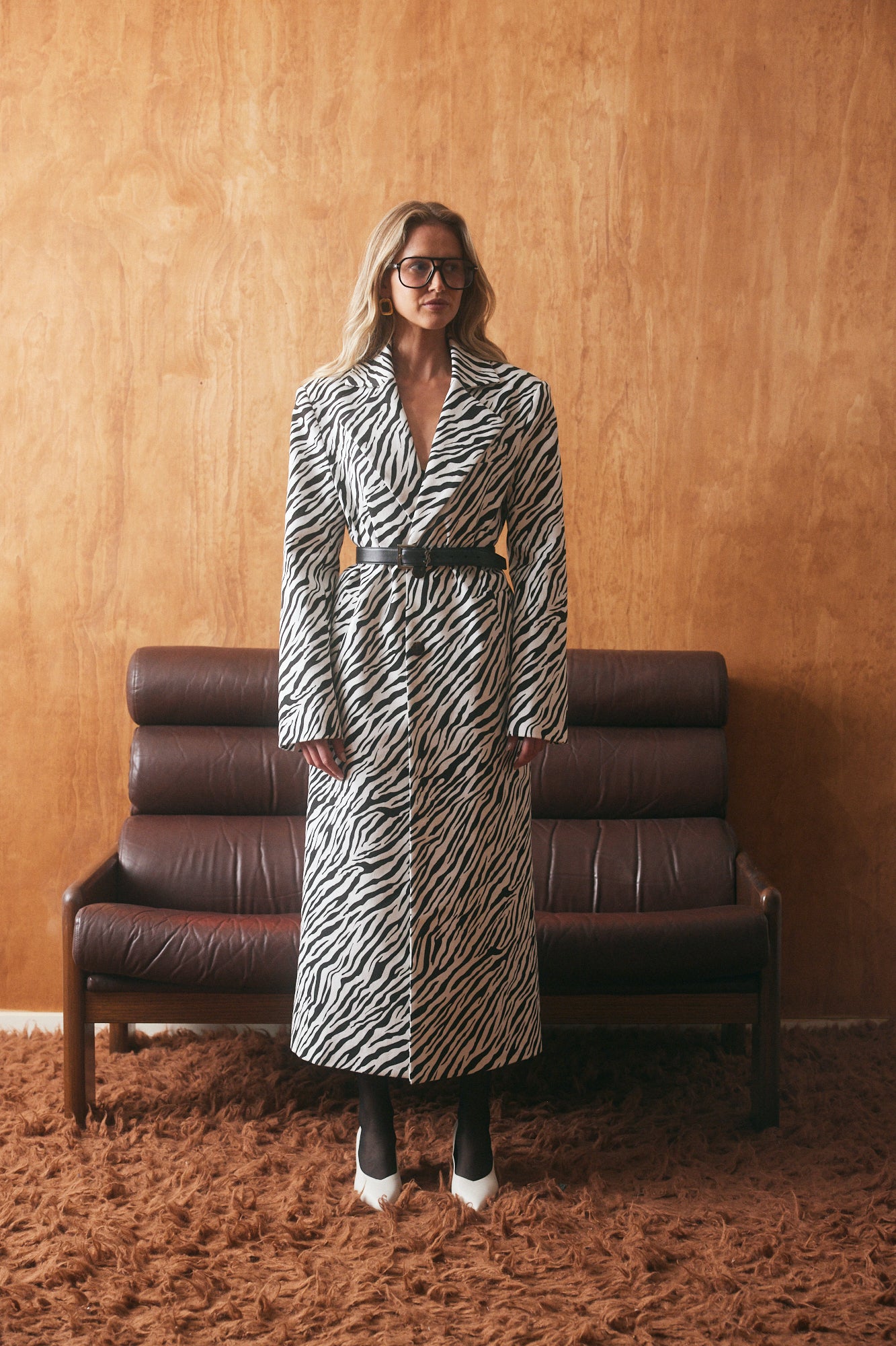 Elara Zebra Coat