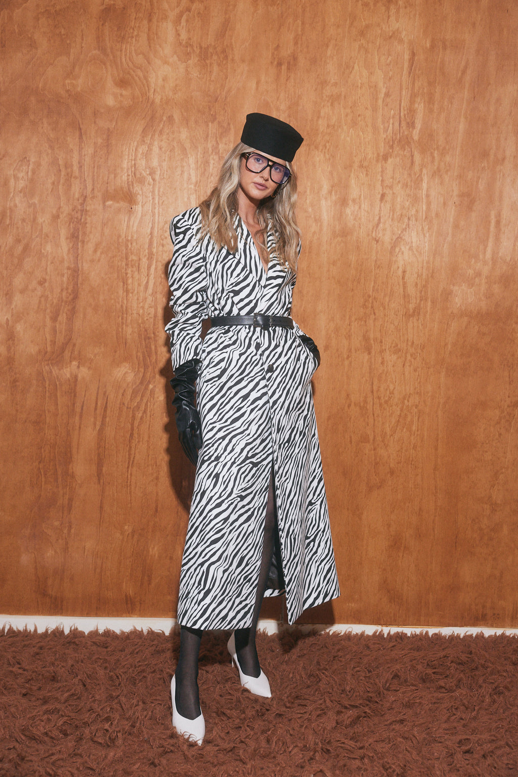 Elara Zebra Coat