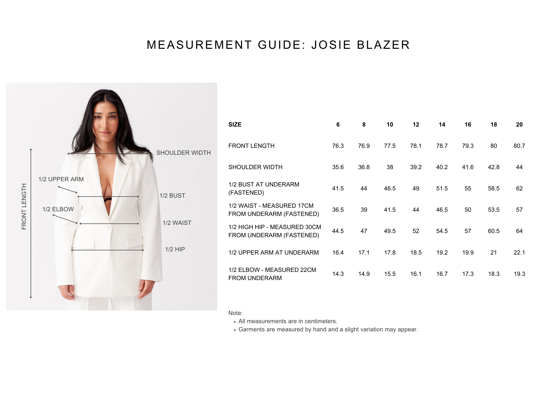 Josie Size 12 main image 0